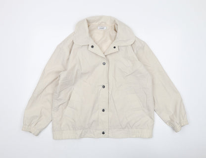 Damart Women's Beige Basic Jacket Size 14 - Classic