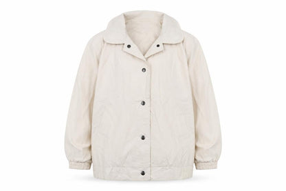 Damart Women's Beige Basic Jacket Size 14 - Classic