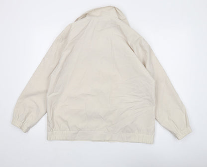 Damart Women's Beige Basic Jacket Size 14 - Classic