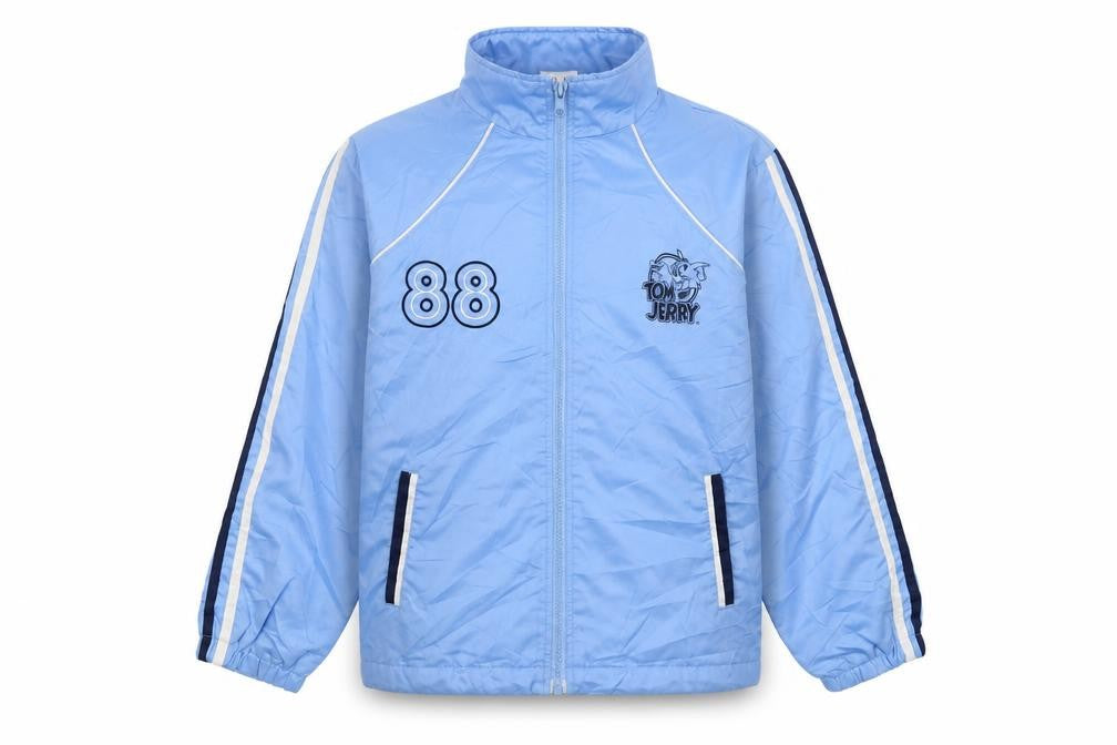 Tom and Jerry Boys Blue Track Jacket Size 10