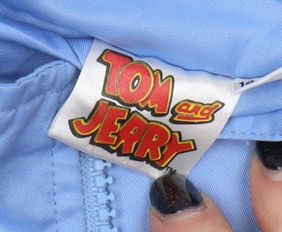 Tom and Jerry Boys Blue Track Jacket Size 10