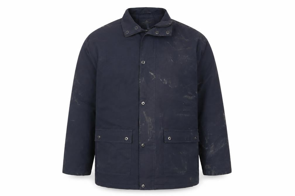 Tilford & Stuart Men's Blue Jacket L Snap Closure