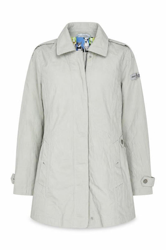 Frieda & Freddies Women's Beige Trench Coat - Size 10