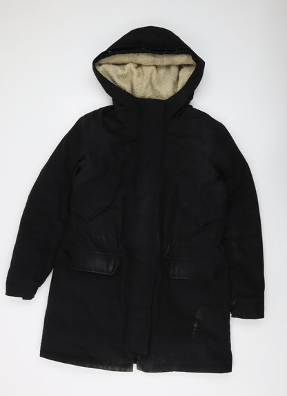 Calvin Klein Jeans Women's Black Parka Jacket M