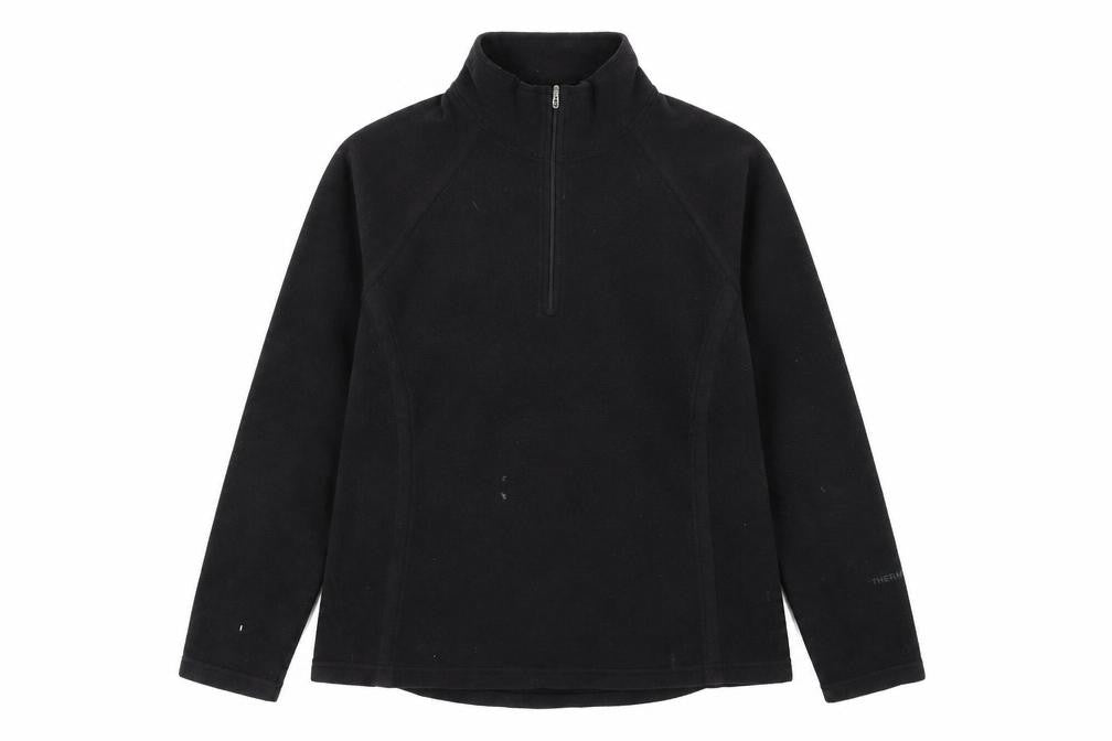Peter Storm Women's Black Fleece Pullover Sweatshirt Size 14