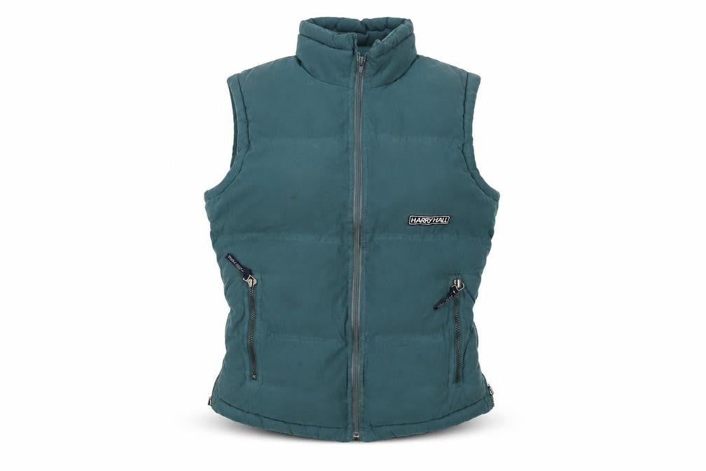Harry Hall Women's Green Waistcoat, Small, Casual Outdoor Style