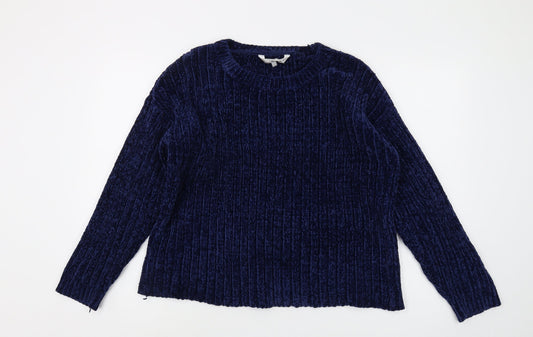 Red Herring Women's Blue Pullover Jumper Size 12