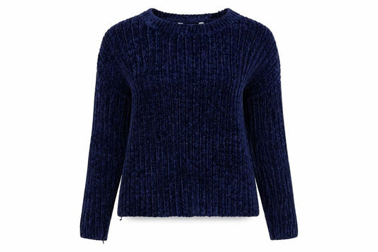 Front view of Red Herring Women's Blue jumper, size 12