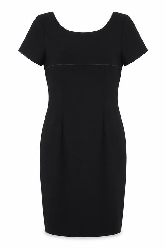Next Women's Black Sheath Dress - UK 12