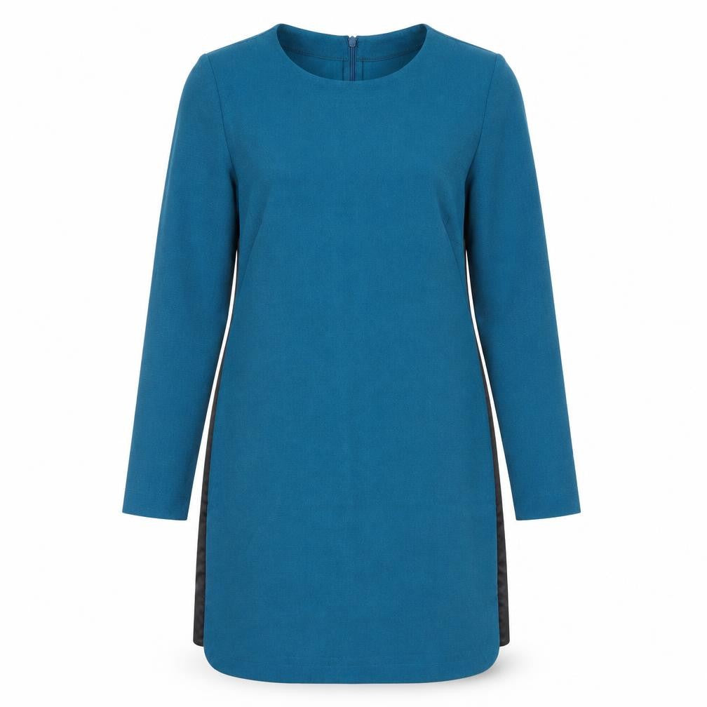 R essentiel Women's Blue Shift Dress Size 8