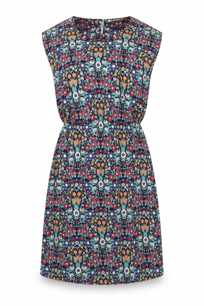 John Lewis Womens Multicoloured Floral Shift Dress 10