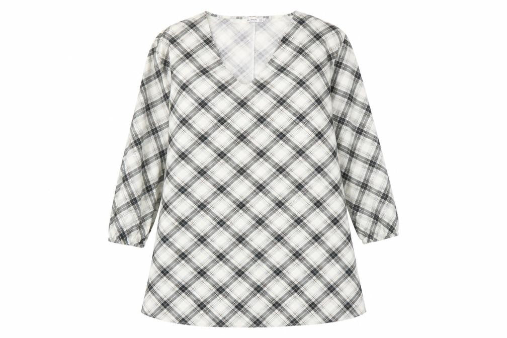 Stradivarius Women's Plaid Shift Dress Size 14