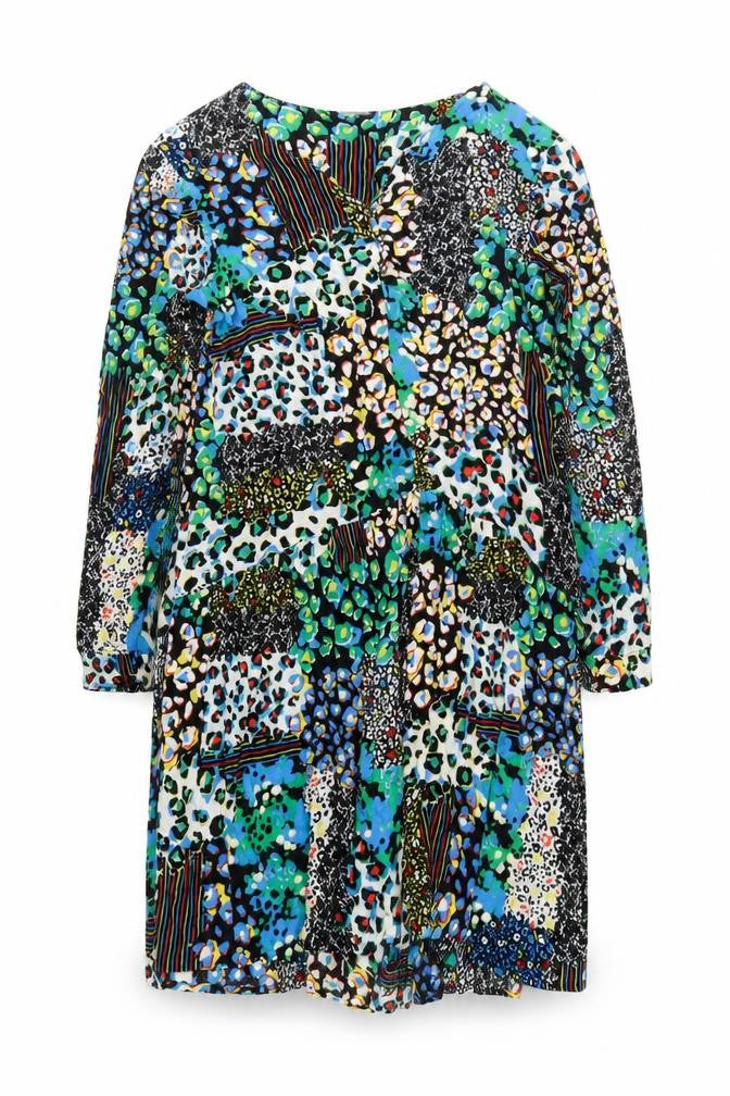Next Women's Multicoloured Animal Print Dress Size 20
