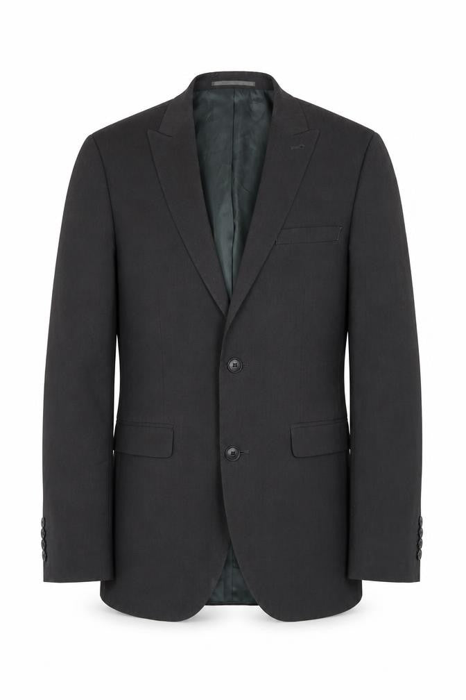 Next Men's Black Blazer, 36R Regular Fit, Classic Style