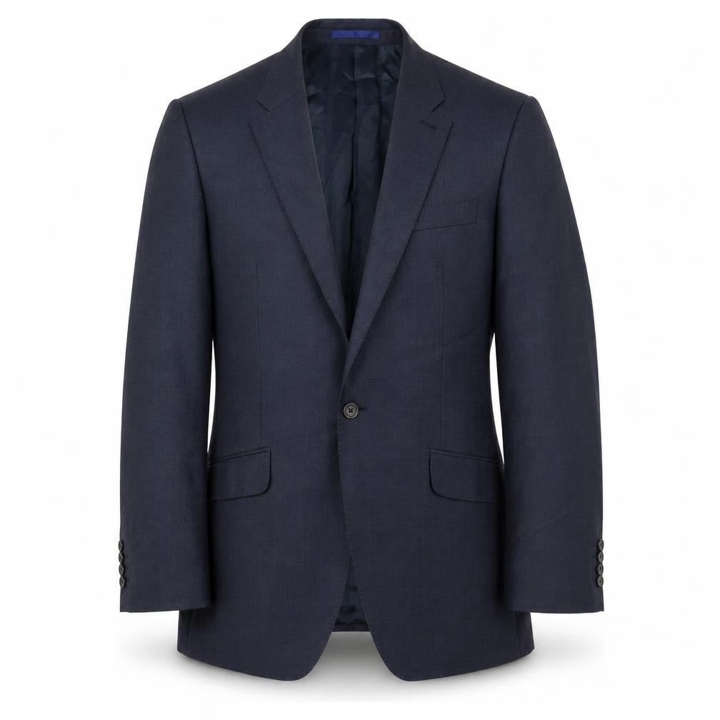 Next Men's Blue Wool Suit Jacket Size 40R