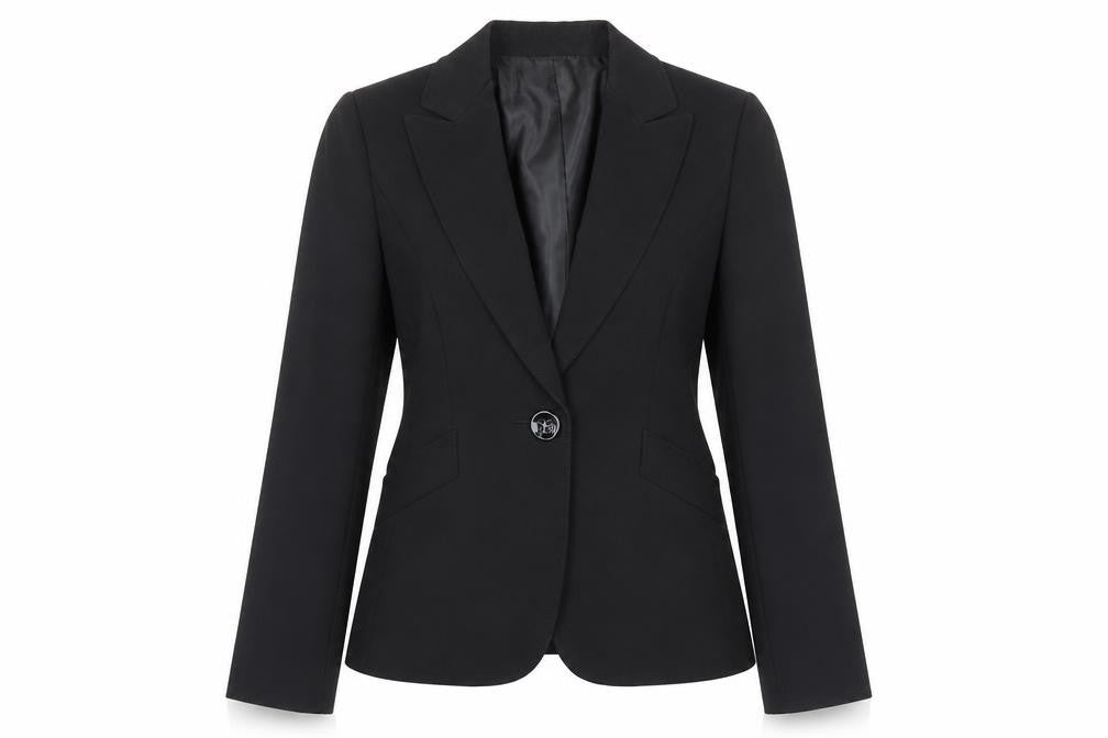 Tahari Women's Black Blazer Size 10 Classic Business Jacket