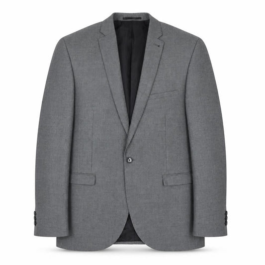 Ventura Men's Grey Slim Fit Blazer, Size 40R