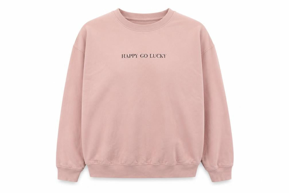 New Look Women's Pink Pullover Sweatshirt M