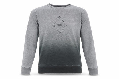 River Island Men's Grey Pullover Sweatshirt, Size M
