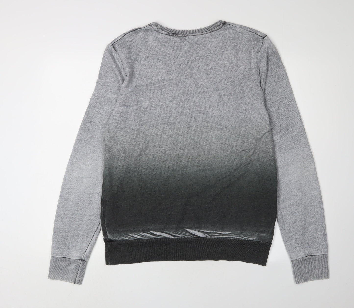 River Island Men's Grey Pullover Sweatshirt, Size M
