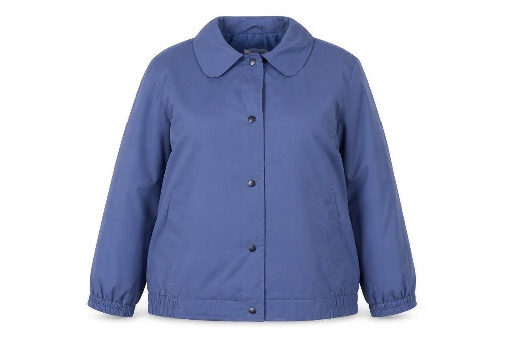 Damart Womens Blue Mid-Length Jacket Size 18