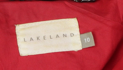Lakeland Women's Red Quilted Jacket Size 10