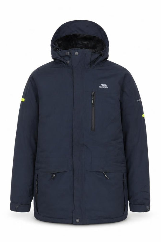 Trespass Men's Black Parka Jacket S - Waterproof Breathable Outdoor