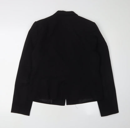 Editions Women's Black Blazer Size 12 Business Suit Jacket
