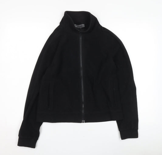 Equation Active Women's Black Jacket Size 12 Casual Full Zip