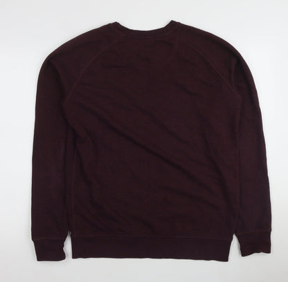 Stanley/Stella Men’s Purple Pullover Sweatshirt, Size L