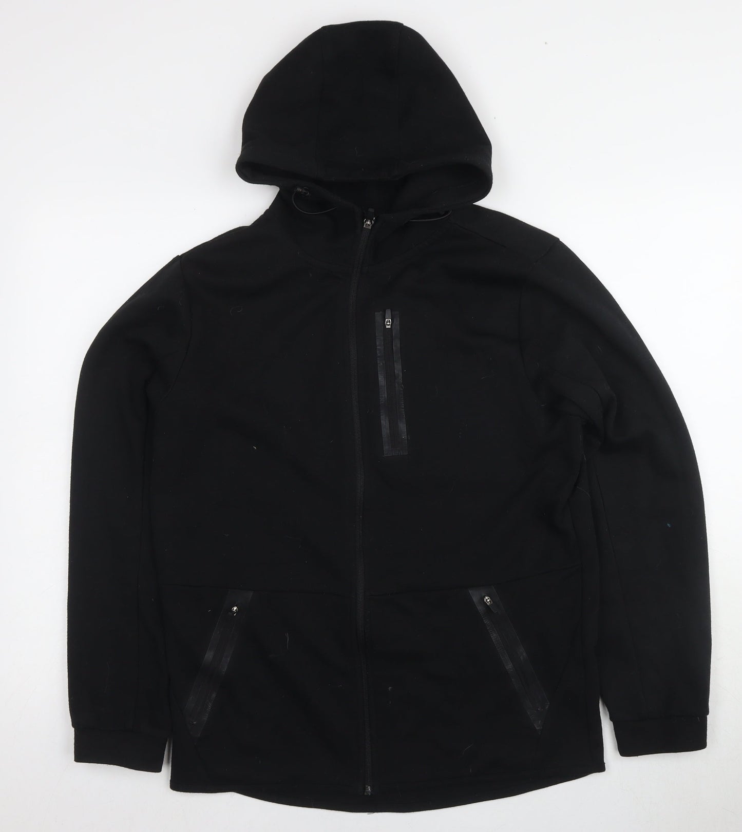 Workout Unisex Black Hoodie Medium