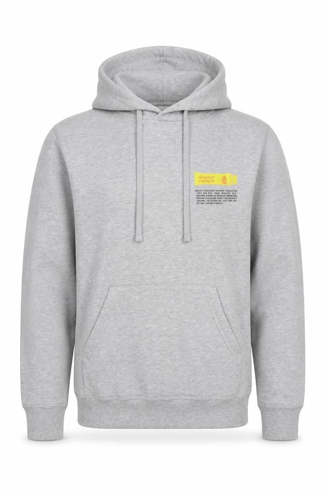 Russell Unisex Grey Pullover Hoodie S