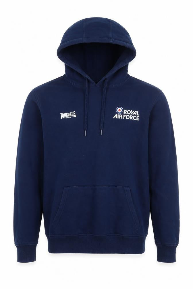 Lonsdale Men's Blue Pullover Hoodie S