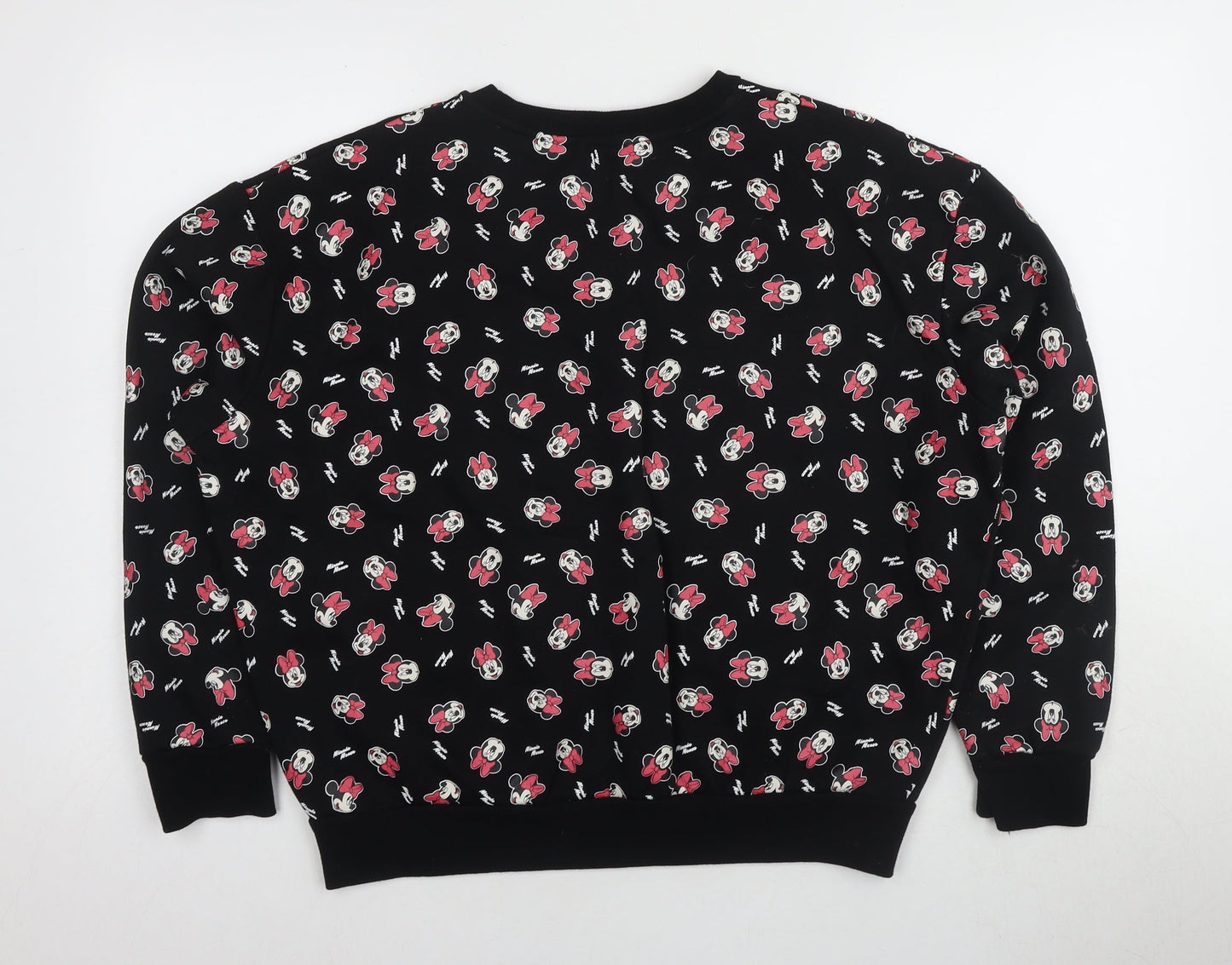 Disney Women's Black Pullover Sweatshirt - L
