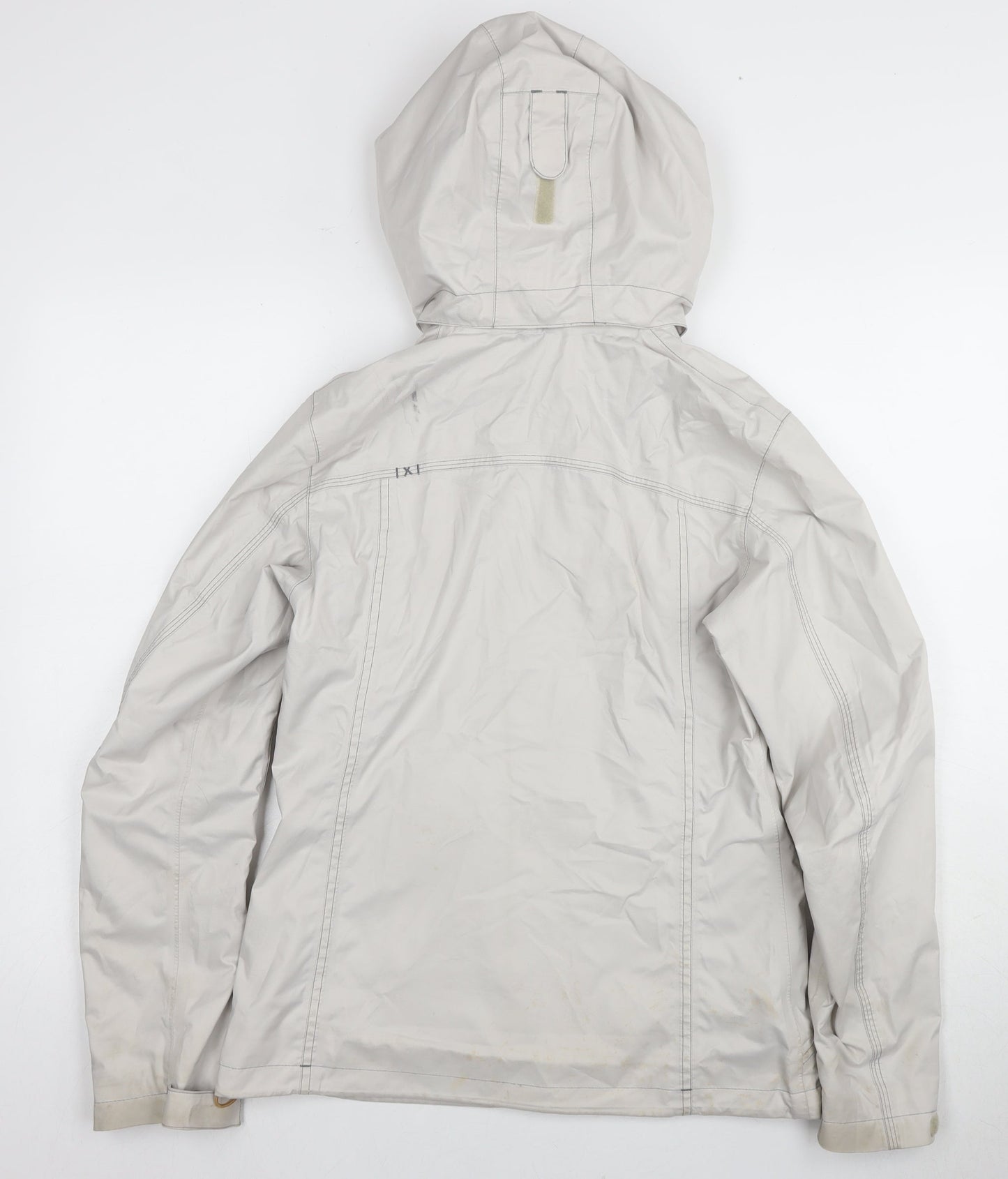 Quechua Women's Ivory Parka Jacket Size Small