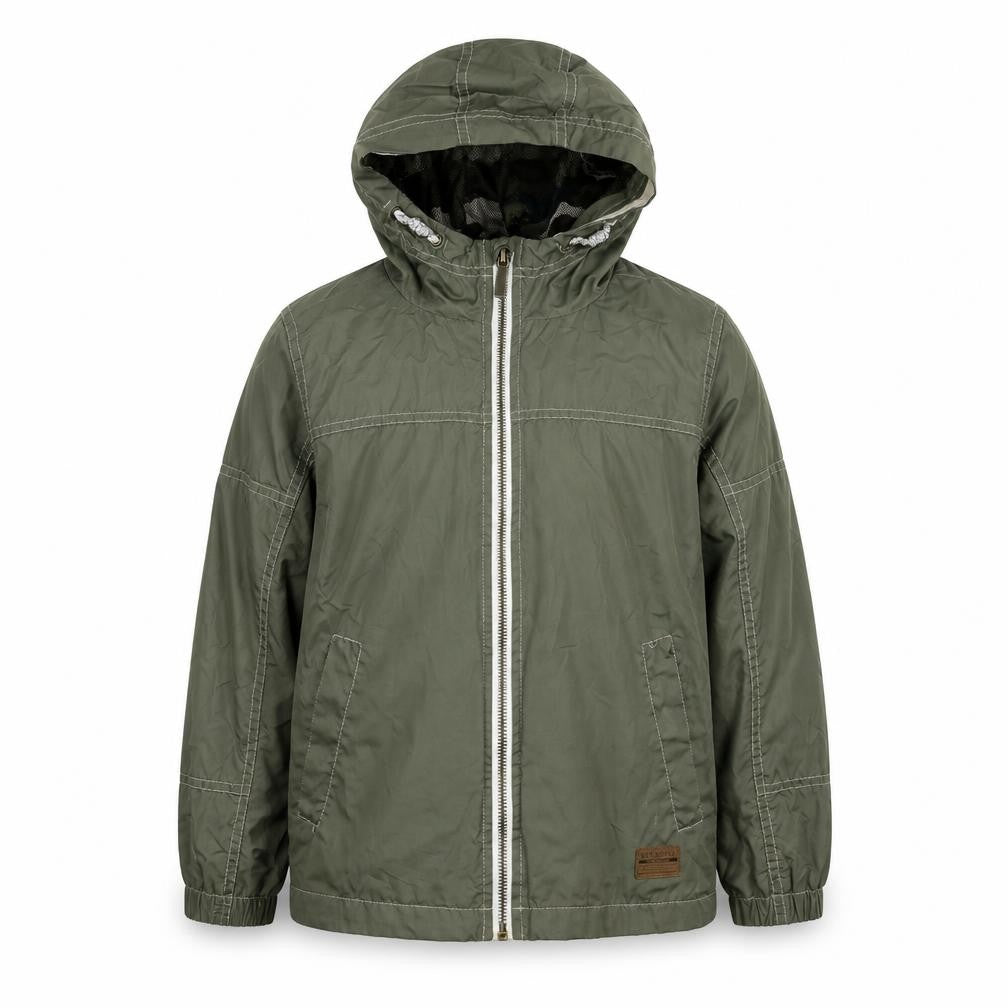 Next Boys Green Cotton Parka Jacket, 7 Years, Hooded