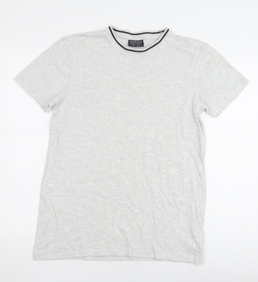 McKenzie Men's Grey Crew Neck T-Shirt S