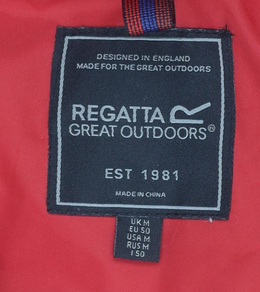 Regatta Men's Red Waterproof Rain Coat Jacket M