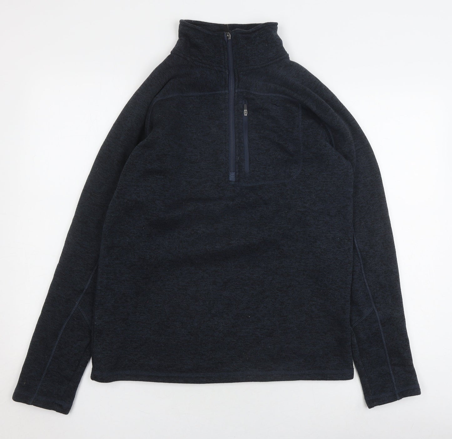 Peter Storm Men's Black 1/4 Zip Fleece Jacket - Size M