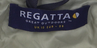 Regatta Women's Beige Waterproof Parka Jacket Size 10