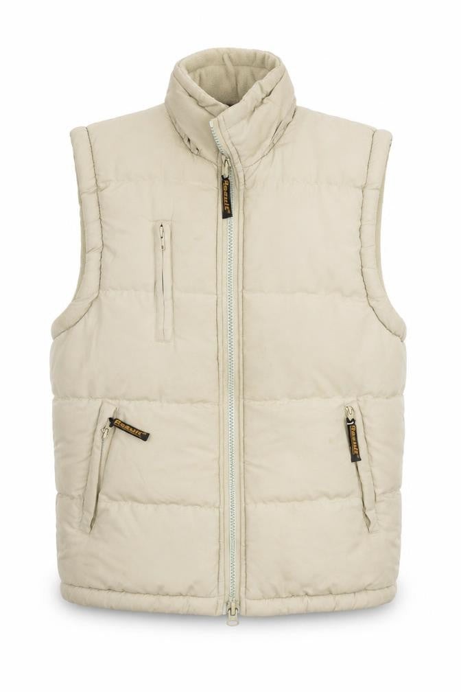 Result Beige Puffer Waistcoat Unisex Adults S