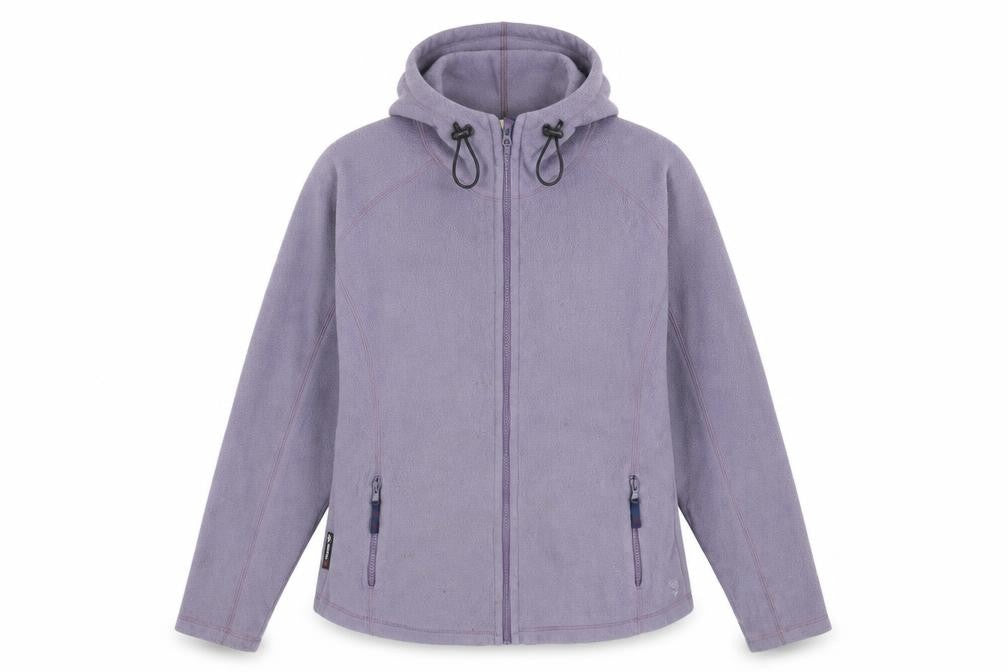 Polartec Women's Purple Fleece Jacket Size 12