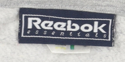 Reebok Women's Grey Hooded Zip Jacket Size 12