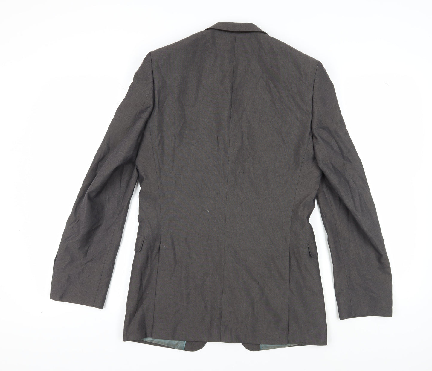 Marks and Spencer Mens Grey Long Blazer 36L