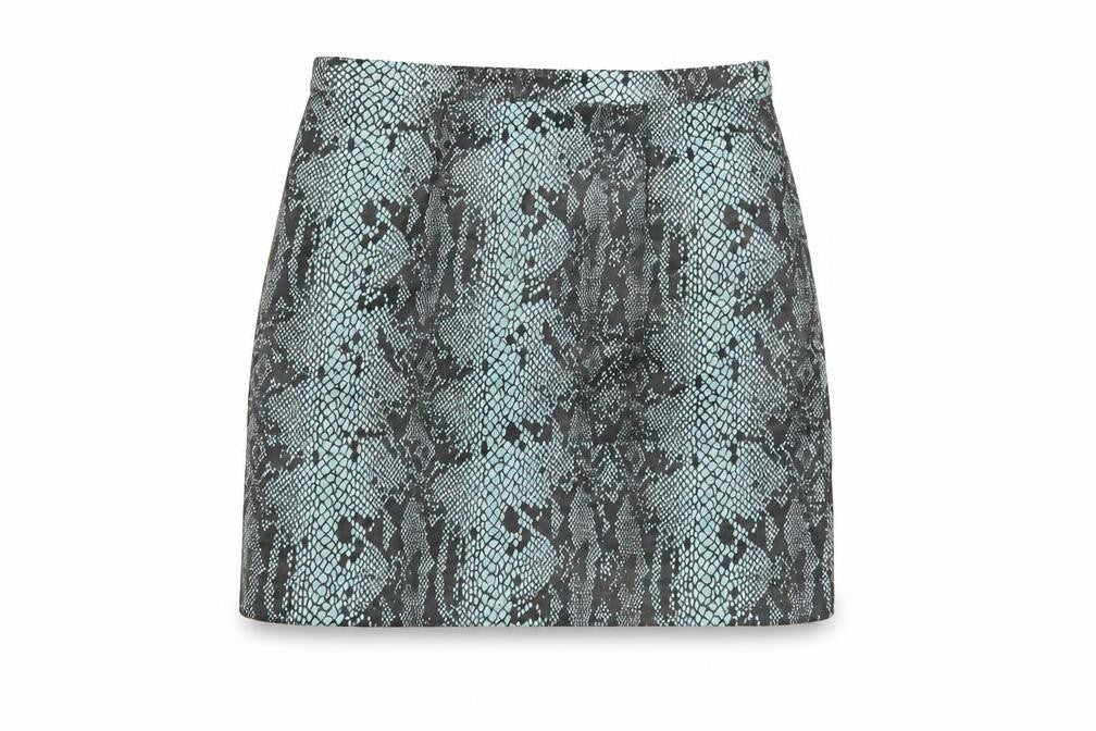 River Island Women's Animal Print Pencil Skirt, Size 10