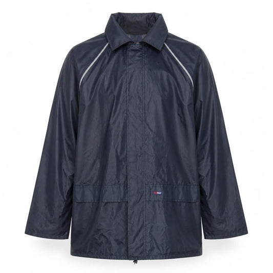 Harley James Men's Blue XL Waterproof Rain Coat