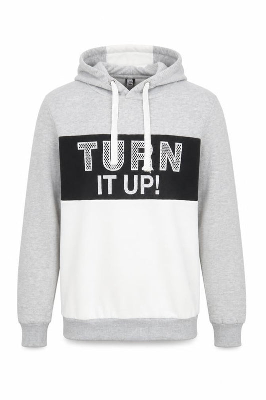 Jean Pascale Men's Grey Pullover Hoodie M