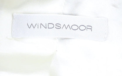 Windsmoor Women's Beige Check Linen Suit Jacket