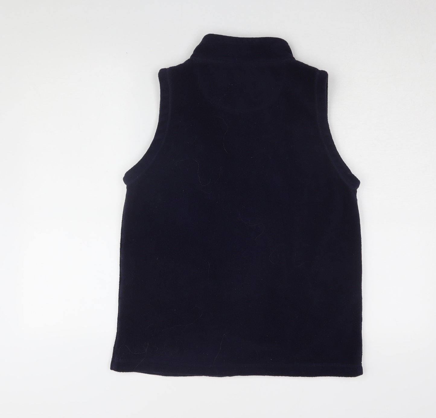 EWM Women's Black Sleeveless Waistcoat, Size S