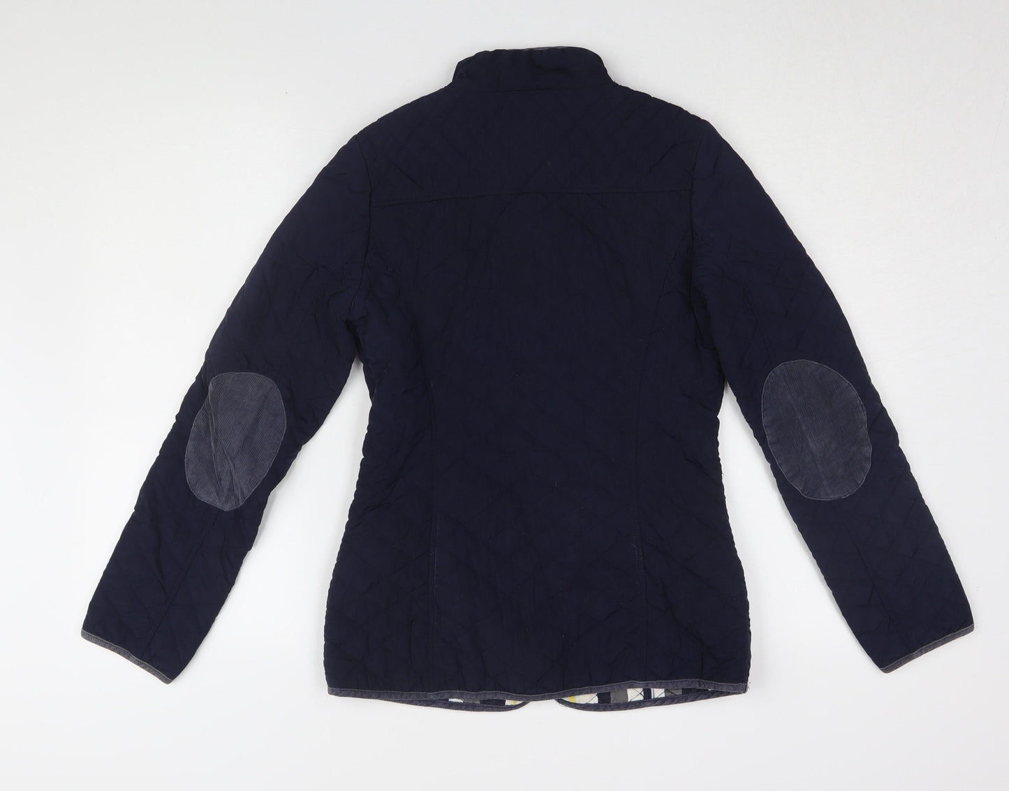 Next Women's Blue Quilted Jacket UK Size 6 Slim Fit